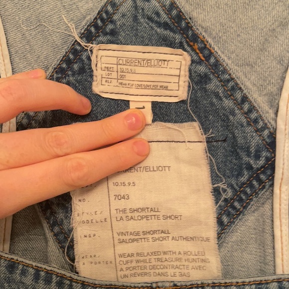 current/elliott Short La Salopette Overall, Size S - Picture 3 of 7